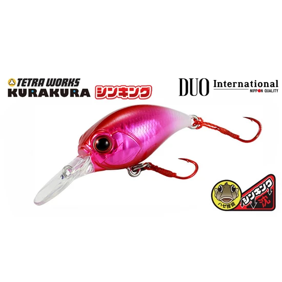 Vobler DUO Tetra Works Kurakura S, ASA0328 Red Gold, 3cm, 2.9g